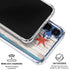 Chicago Flag Dark Wood Galaxy S25 Clear Case