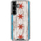 Chicago Flag Dark Wood Galaxy S26 Plus Clear Case