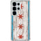 Chicago Flag Dark Wood Galaxy S26 Ultra Clear Case