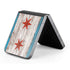 Chicago Flag Dark Wood Galaxy Z Flip6 Skin