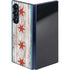 Chicago Flag Dark Wood Galaxy Z Fold6 Skin