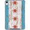 Chicago Flag Dark Wood iPad 11th Gen (2025) Clear Case
