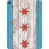 Chicago Flag Dark Wood Apple iPad Air Skin