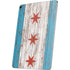 Chicago Flag Dark Wood Apple iPad Air Skin