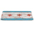 Chicago Flag Dark Wood iPad Pro 13in M4 (2024) Skin
