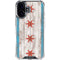 Chicago Flag Dark Wood iPhone 16 Clear Case