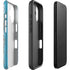 Chicago Flag Dark Wood iPhone 16 Impact Case