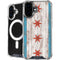 Chicago Flag Dark Wood iPhone 16 MagSafe Case