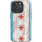 Chicago Flag Dark Wood iPhone 16 Pro Max Impact Case