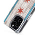 Chicago Flag Dark Wood iPhone 16 Pro Max MagSafe Case