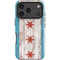 Chicago Flag Dark Wood iPhone 18 Pro Impact Case