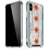 Chicago Flag Dark Wood iPhone X/XS Clear Case