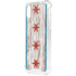 Chicago Flag Dark Wood iPhone XS Clear Case