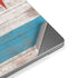 Chicago Flag Dark Wood Apple MacBook Pro 14-inch Skin