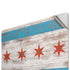 Chicago Flag Dark Wood Apple MacBook Pro 16-inch Skin