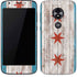 Chicago Flag Dark Wood Moto E5 Play Skin