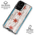 Chicago Flag Dark Wood Moto G Power 5G (2024) Clear Case