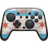Chicago Flag Dark Wood Nintendo Skins