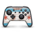 Chicago Flag Dark Wood Nintendo Skins