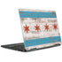 Chicago Flag Dark Wood Notebook 9 Pro 13in (2017) Skin