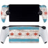 Chicago Flag Dark Wood PlayStation Portal Remote Player Skin
