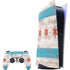 Chicago Flag Dark Wood PlayStation PS5 Skins