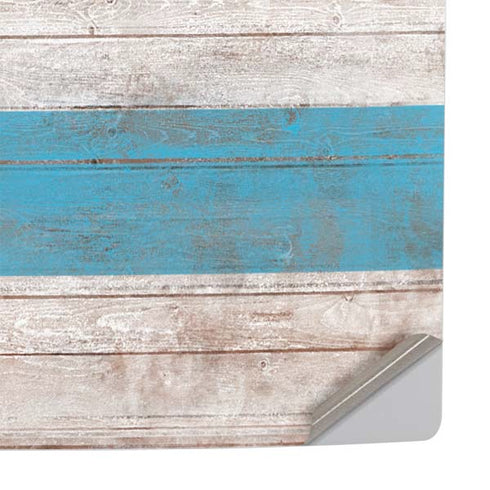 Chicago Flag Dark Wood PS5 Pro Console Skin