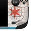 Chicago Flag Dark Wood Steam Deck Handheld Gaming Computer Skin