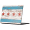 Chicago Flag Dark Wood Surface Laptop 7 13.8in Skin