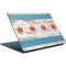 Chicago Flag Dark Wood Surface Laptop Skin