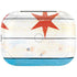 Chicago Flag Light Wood Amazon Echo Buds Skin