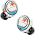 Chicago Flag Light Wood Amazon Echo Buds Skin