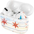Chicago Flag Light Wood AirPods Skins
