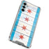 Chicago Flag Light Wood Gabb Phone 4 Clear Case