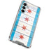 Chicago Flag Light Wood Galaxy A16 5G Clear Case