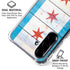 Chicago Flag Light Wood Galaxy A36 5G Clear Case