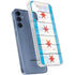 Chicago Flag Light Wood Galaxy A55 5G Clear Case