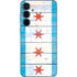 Chicago Flag Light Wood Galaxy A55 5G Skin