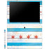 Chicago Flag Light Wood Galaxy Book 12in Skin