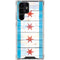 Chicago Flag Light Wood Galaxy S23 Ultra Clear Case