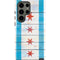 Chicago Flag Light Wood Galaxy S23 Ultra Pro Case