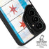 Chicago Flag Light Wood Galaxy S25 Kickstand Case