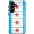 Chicago Flag Light Wood Galaxy S26 Plus Impact Case
