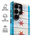 Chicago Flag Light Wood Galaxy S26 Ultra Impact Case