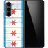Chicago Flag Light Wood Galaxy Z Fold5 5G Skin
