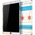 Chicago Flag Light Wood iPad Skins