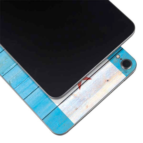 Chicago Flag Light Wood Apple iPad Mini Skin