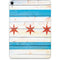 Chicago Flag Light Wood Apple iPad Pro Skin