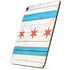 Chicago Flag Light Wood Apple iPad Pro Skin