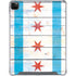 Chicago Flag Light Wood iPad Cases